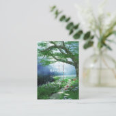 永遠の森への小径 ウェディング ギフト カード 挿入 (スタンド正面)