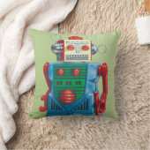 "永遠の楽天家"のロボット装飾用クッション クッション (ブランケット)