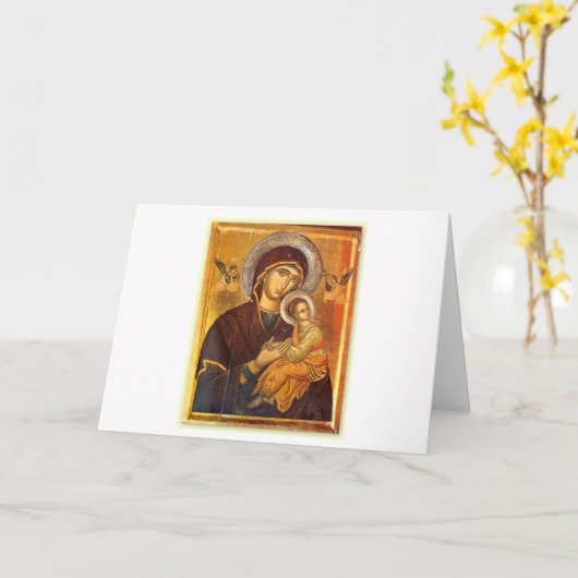 『永遠の母救済』 カード (黄色い花)