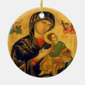 永遠の母救済 セラミックオーナメント (裏面)
