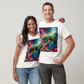 永遠の流れの亀 Tシャツ (ユニセックス)