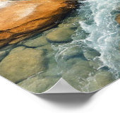 永遠の流れ：太陽の光と堆積的な沈黙 ポスター (角)