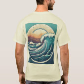永遠の海の躍動 Tシャツ (裏面)