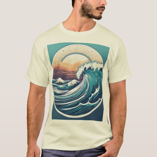 永遠の海の躍動 Tシャツ (正面)