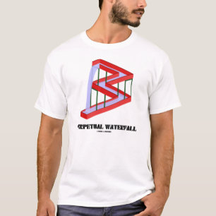 永遠の滝(目の錯覚) Tシャツ