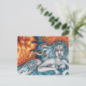 永遠の火の葉書の夢想家 ポストカード (スタンド正面)