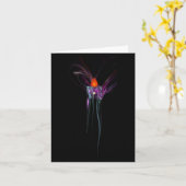 永遠の炎のグリーティングとノートカード カード (黄色い花)