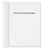 永遠の炎悔やみや弔慰グリーティングカード (内側 (右))