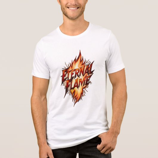 永遠の炎 トライブレンドTシャツ (正面)