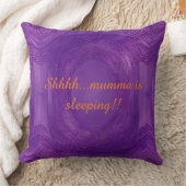 「永遠の王位：紫の永遠」。 クッション (ブランケット)