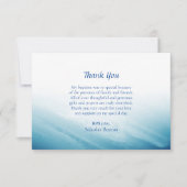 永遠の生命の水正教キリスト教バプテスマ サンキューカード (正面)