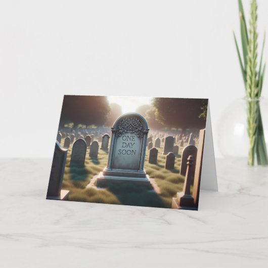 永遠の眠り カード (正面)