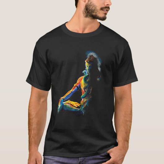永遠の瞑想ロードShiva Tシャツ (正面)