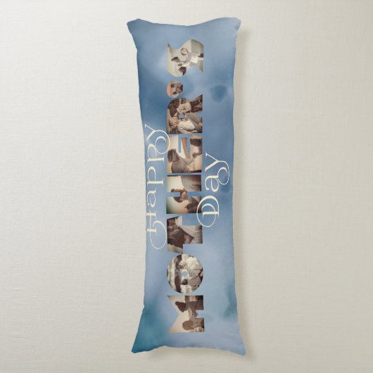 永遠の瞬間:母パーソナライズされたへの献上品 ボディピロー (正面縦)