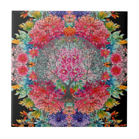 永遠の知識の木 タイル (正面)