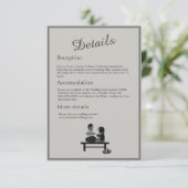 永遠の石のカップル結婚ボホズ エンクロージャーカード (スタンド正面)