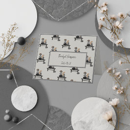 永遠の石カップルBohoゲスト座席カード サンキューカード