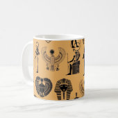 永遠の砂:エジプトのアンティークエレガンスfor Time コーヒーマグカップ (正面左)