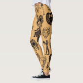 永遠の砂：エジプトのアンティークエレガンスfor Time レギンス (左)