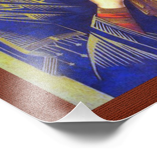 永遠の神聖なイメージ救済の私たちの母 フォトプリント            (角)