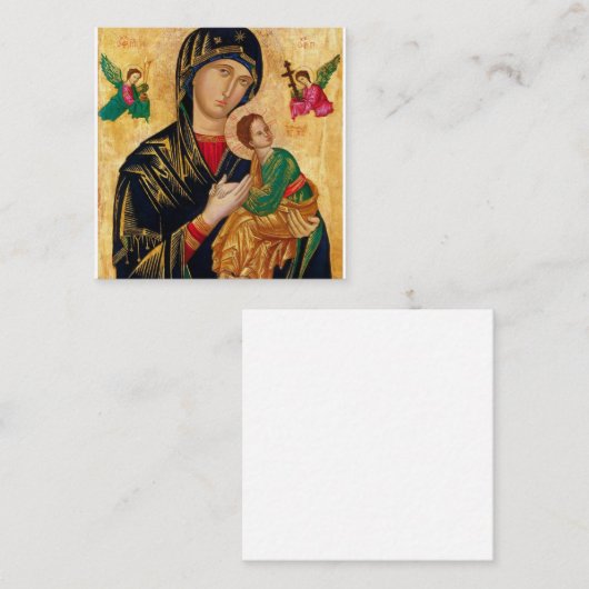 永遠の私たちの女救済性 スクエア名刺 (正面/裏面)