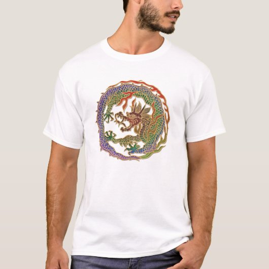 永遠の竜サークル Tシャツ (正面)