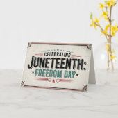 永遠の第11回 | 自由祝の日 カード (黄色い花)