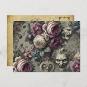 永遠の紛争 – ゴシックビクトリアン シーズンポストカード (正面/裏面)