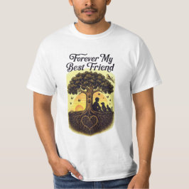 永遠の絆 パウプリント ヴィンテージ ペット愛好者Tシャツ Tシャツ