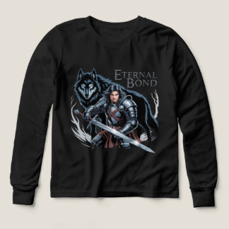 永遠の絆 – 戦士と彼の狼。