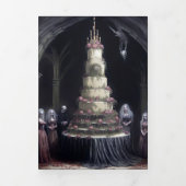 永遠の結婚ゴシック結婚ズ 三つ折り招待状 (カバー)