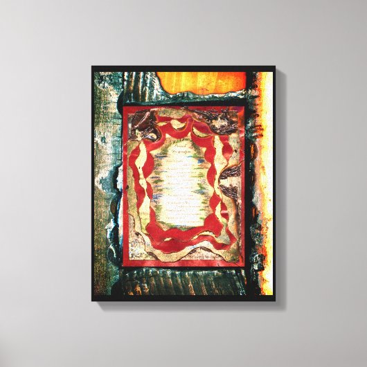 永遠の絶望 キャンバスプリント (正面)