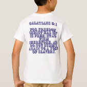 永遠の自由 Tシャツ (裏面)