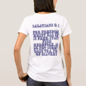 永遠の自由 Tシャツ (裏面)