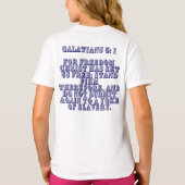 永遠の自由 Tシャツ (裏面)