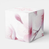 永遠の花の結婚式の引き出物ボックス フェイバーボックス (裏面サイド)