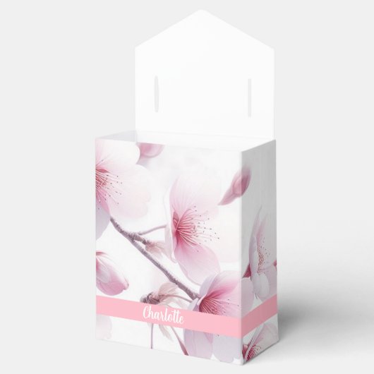 永遠の花の結婚式の引き出物ボックス フェイバーボックス (オープン)