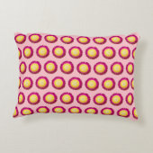 永遠の花の継ぎ目のないパターン アクセントクッション (裏面)