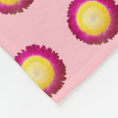 永遠の花の継ぎ目のないパターン フリースブランケット (角)