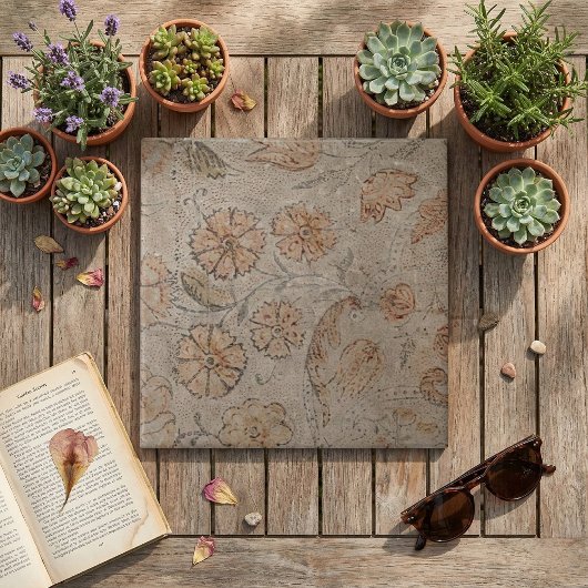 永遠の花の陶磁器タイル タイル