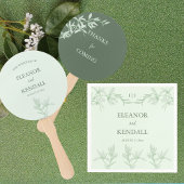 永遠の花モノグラム結婚ズ スタンダードカクテルナプキン