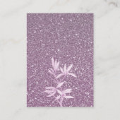 永遠の花結婚の感謝 エンクロージャーカード (裏面)