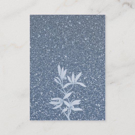 永遠の花結婚の感謝 エンクロージャーカード (裏面)