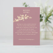 永遠の花結婚の詳細 エンクロージャーカード (スタンド正面)