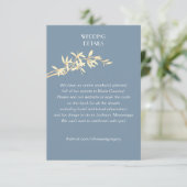 永遠の花結婚の詳細 エンクロージャーカード (スタンド正面)