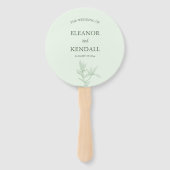 永遠の花結婚の ハンドファン (正面)