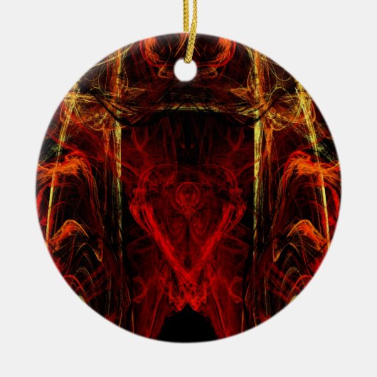 永遠の苦悶への出入口 セラミックオーナメント (正面)