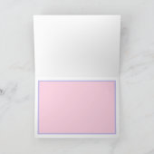 永遠の親友 カワイイ ナルワール カード (内部)