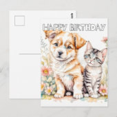 永遠の親友 ポストカード (正面/裏面)