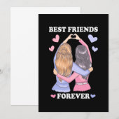 永遠の親友 招待状 (正面/裏面)